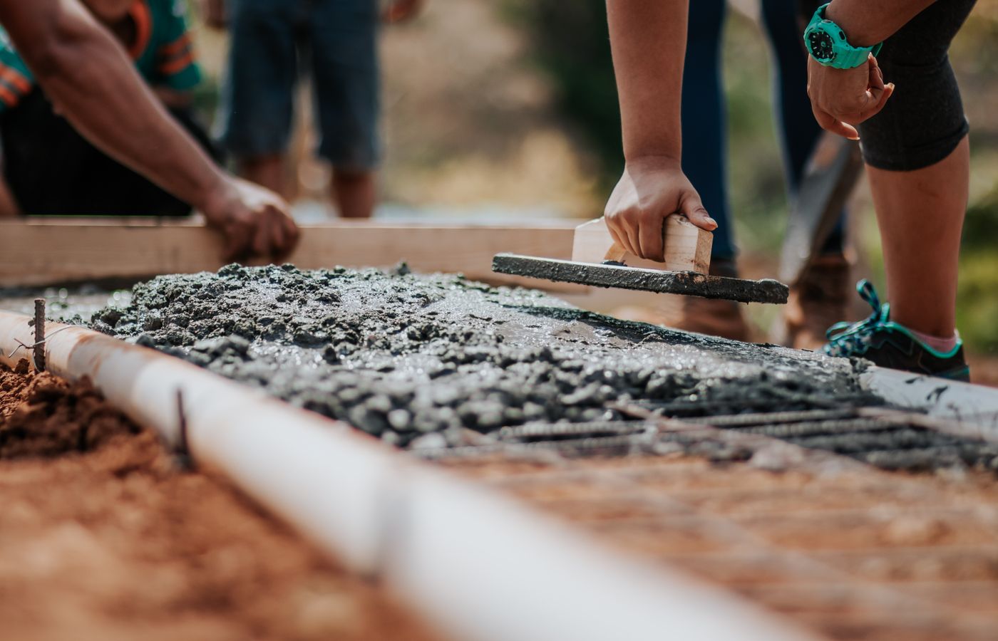 Canteiro de obras real